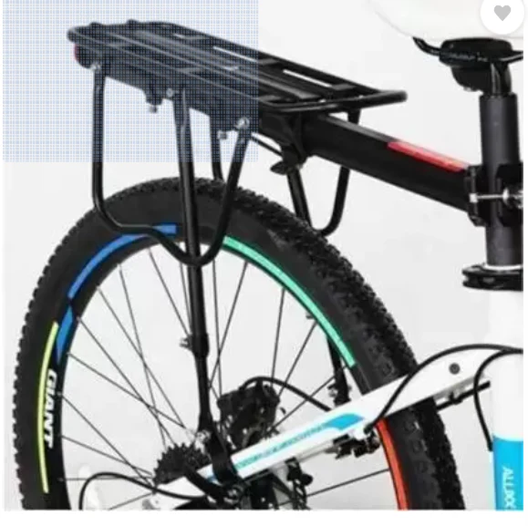 Bicycle Carrier Alloy Adjustable Rear Rack 110 Lbs Capacity Aluminium - Image 3