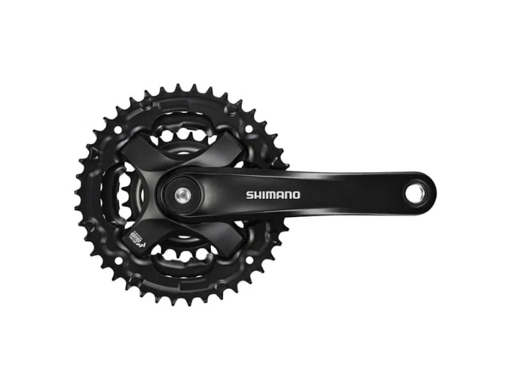 Shimano TY Front Chainwheel FC-TY501 × 1 42X34X24T - 170MM - BLACK - Image 3