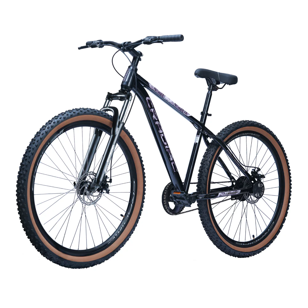 CRADIAC Xtreme Single Speed | 18.5 INCH HI-TENSILE Steel Frame | 29T Mountain Bike | Front Suspension | Dual DISC - Image 2