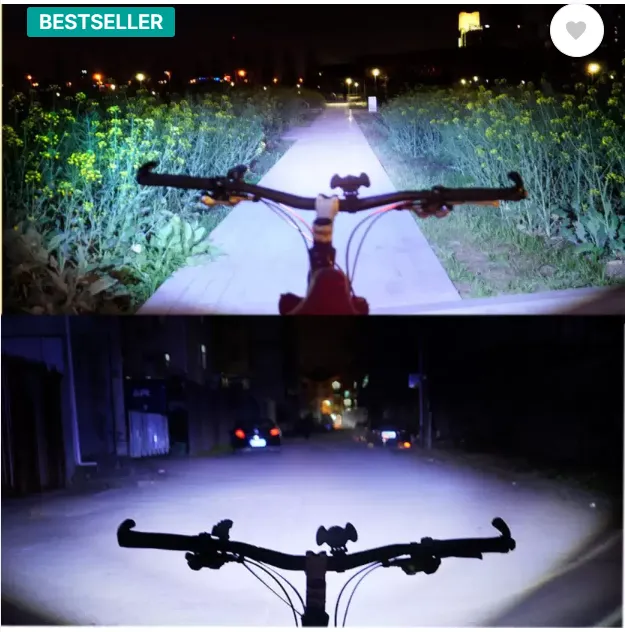 Bicycle Headlight with Warning Lights - Zoom-able 4-Mode - Image 4