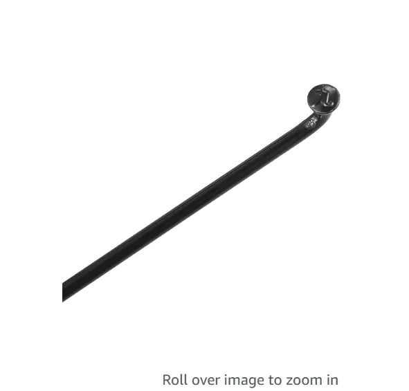 X AUTOHAUX 40 Pcs Bicycle Steel Spokes 14G Bike Spoke 282mm Length with Nipples for Most Bicycle - Image 4